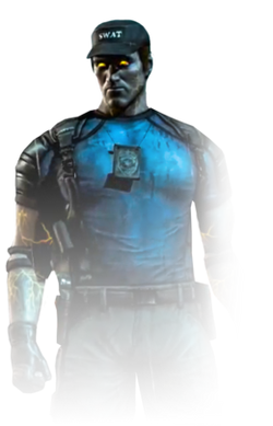 Cop Man Render