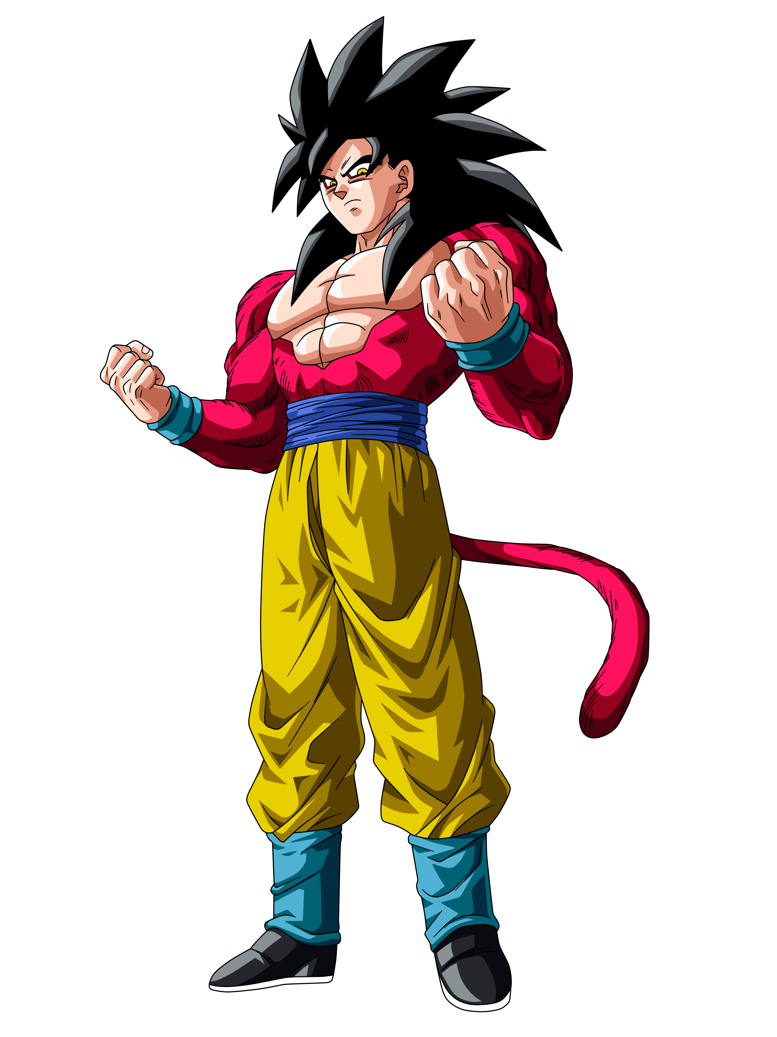Super Saiyan 4 Goku (Mortal Kombat 11) | Mortal Kombat Fanon Wiki | Fandom