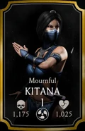 Mournful Kitana