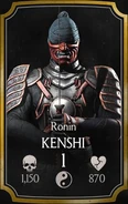 Old card as a gold