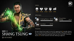 MKWarehouse: Mortal Kombat Mobile: Shang Tsung