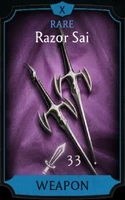 Razor Sai FX
