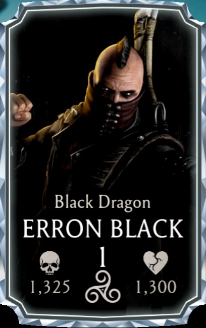 Kano/Black Dragon, Mortal Kombat Mobile Wikia