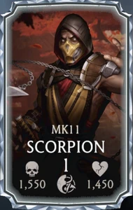 Scorpion Mk11 Mortal Kombat Mobile Wikia Fandom