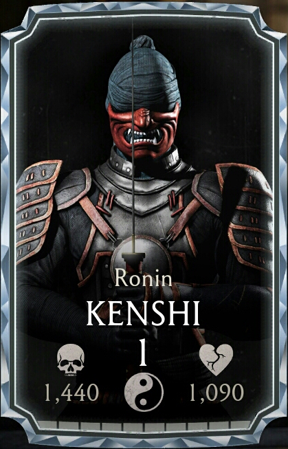 Galáxia Mortal Kombat : Desafio de Kenshi (Ronin)