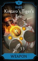 Kintaro tigerseye post