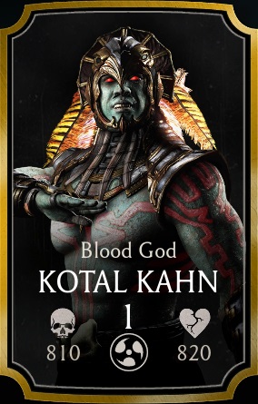 Kotal Kahn Blood God Mortal Kombat Mobile Wikia Fandom