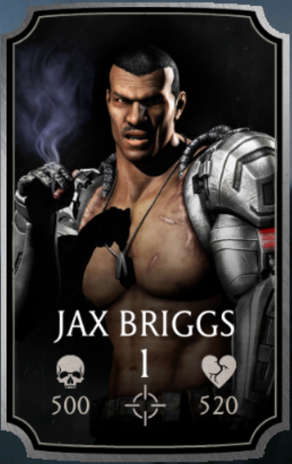 Jax Briggs/Standard | Mortal Kombat Mobile Wikia | Fandom