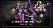 Featured on promotion of "Stunning Criminals Pack"
