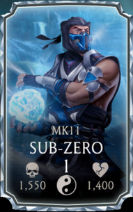 Bolo Sub-Zero. #mk11 - Arquivo Mortal Kombat