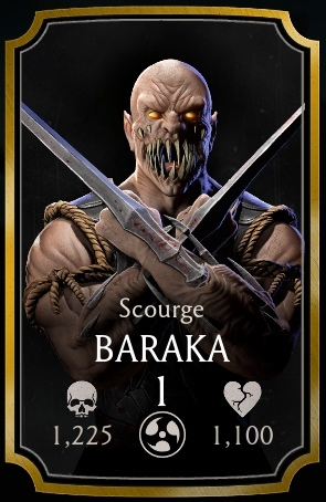 Baraka Combos: Mortal Kombat 11