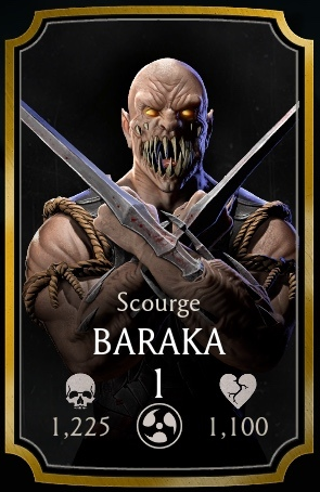 Mortal Kombat 1 on X: Sharpen your blades! The Scourge Baraka challenge  has begun in Mortal Kombat X Mobile!  / X