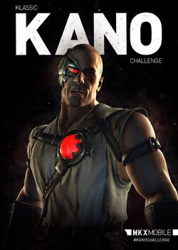 Kano - Klassic, Gold Outworld Challenge character - MKmobileInfo