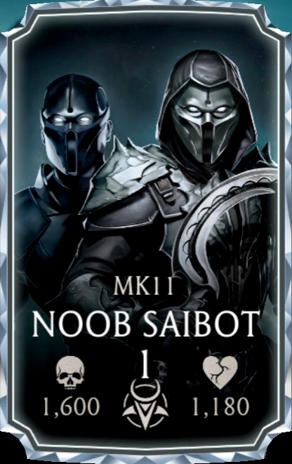 Noob Saibot - MK11, Diamond Netherrealm MK11 character - MKmobileInfo