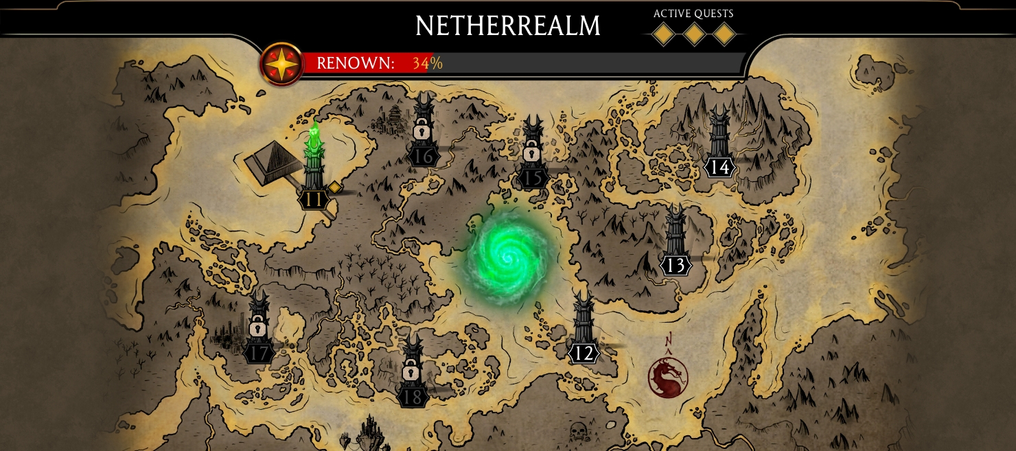 Quest Mode, Mortal Kombat Mobile Wikia