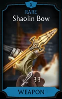 Shaolin Bow FX