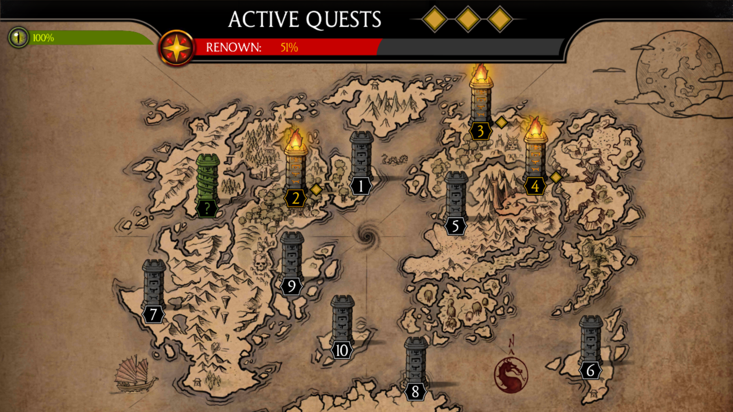 Quest Mode, Mortal Kombat Mobile Wikia