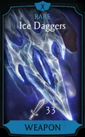 Ice Daggers FX