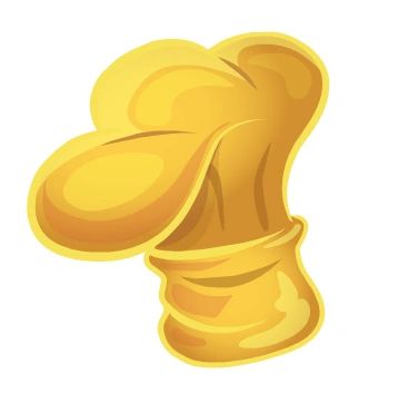 Yellow chef hat Clearance