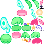 Posy's sprite sheet