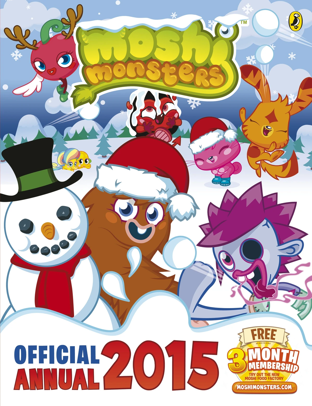moshi様 Official Annual 2015 | Moshi Monsters Wiki | Fandom