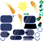 Oogles' sprite sheet