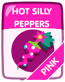Pink Hot Silly Peppers