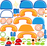 Chitchat's sprite sheet