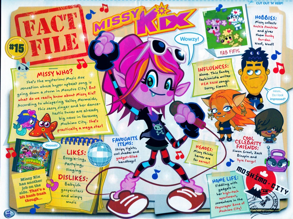 Missy Kix | Moshi Monsters Wiki | Fandom