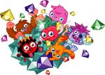 Illustration for Moshi Monster Magazine created in illustrator. Characters copyright Mind Candy.