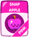 Pink Snap Apple