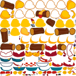 Clump's sprite sheet