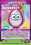 Benedict's collector card