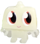 Nipper figure ghost white