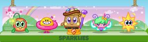 Sparklies set egg hunt