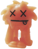 Flumpy figure pumpkin orange