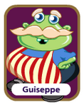 His name misspellt in The Unusual Suspects' "Guess Who" list.