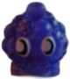 Cutie Pie figure glitter purple