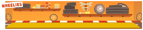 Wheelies zoo background full