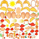 Sherman's sprite sheet