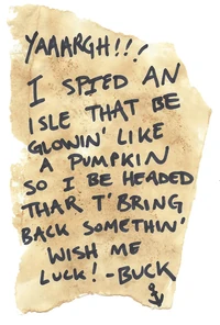 Buck Note Halloween Island