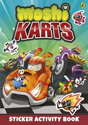 Moshi Karts Sticker Activity Book cover