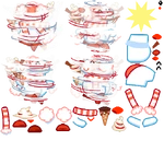 Waffles's sprite sheet