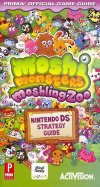 Moshling Zoo Official Game Guide cover