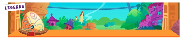 Legends zoo background full