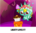 Moshi Cupcakes Liberty caught