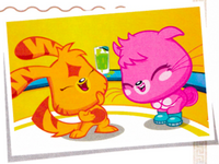 Poppet and Katsuma laughing.png
