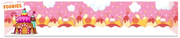 Foodies zoo background full