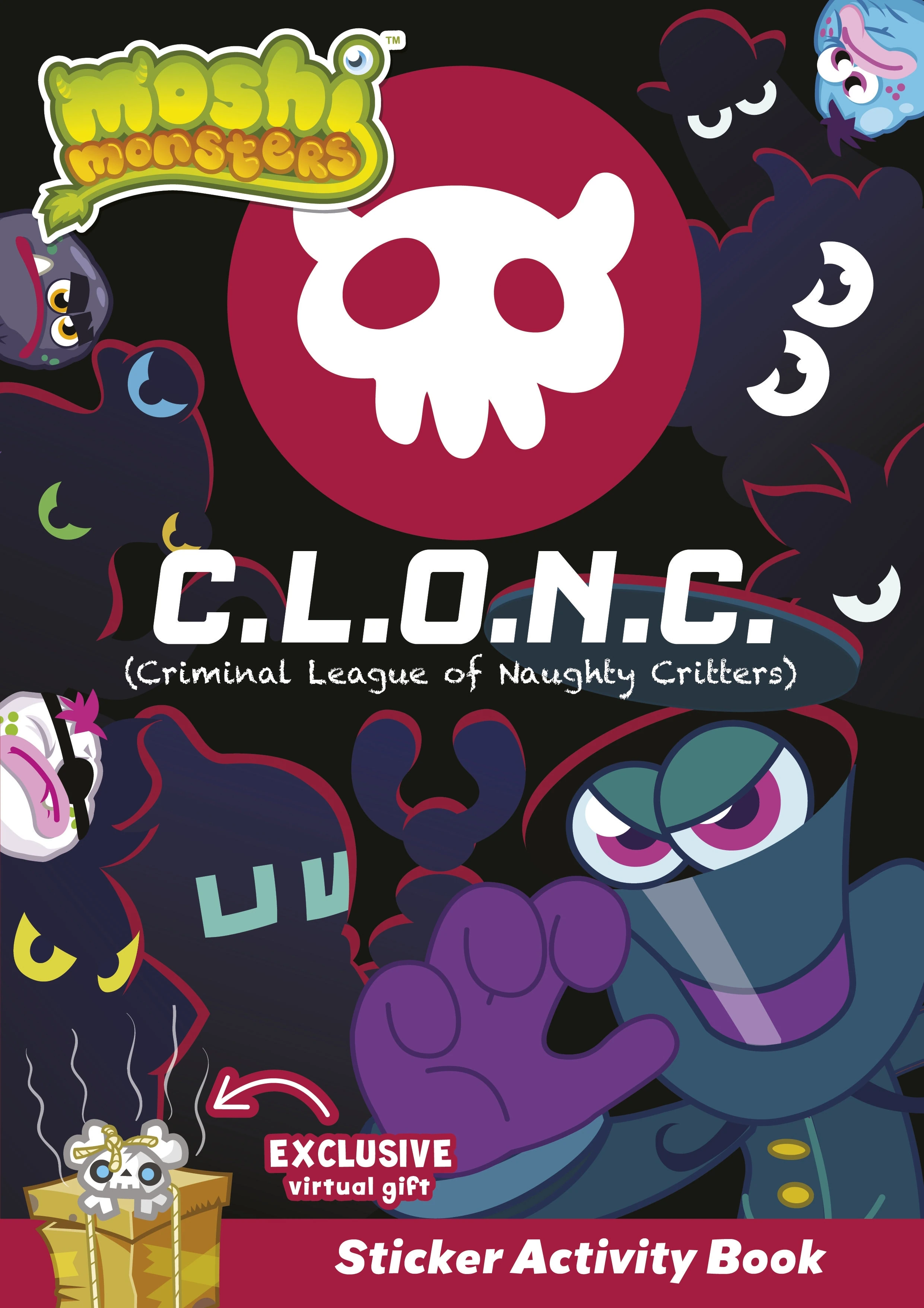 C.L.O.N.C. Sticker Activity Book | Moshi Monsters Wiki | Fandom