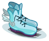 Winged Ice Skates